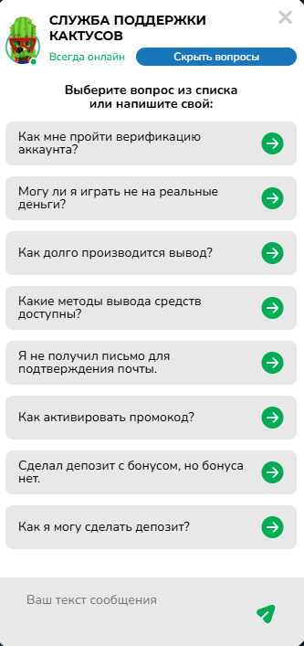 Техническая поддержка 